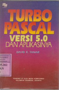 Image of Turbo Pascal versi 5.0 dan aplikasinya