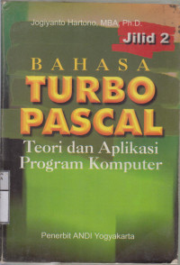 Image of Teori dan aplikasi program komputer bahasa pascal