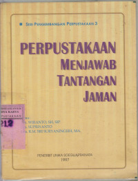 Image of Perpustakaan menjawab tantangan jaman