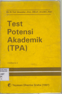 Image of Test potensi akademik : TPA