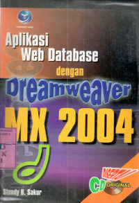 Image of Aplikasi web database dengan Dreamweaver MX 2004