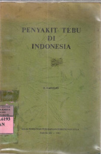 Image of Penyakit Tebu di Indonesia : H. Handojo