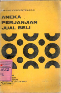 Image of Aneka perjanjian jual-beli : Hartono Soerjopratiknjo