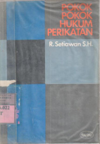 Image of Pokok-Pokok Hukum Perikatan : R. Setiawan, S.H.