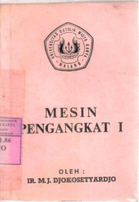 Image of Mesin pengangkat  / MJ. Djoko Setyardjo