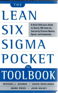 Image of The Lean Six Sigma Pocket Toolbook
