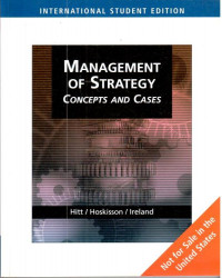 Image of Management of strategy : concepts and cases