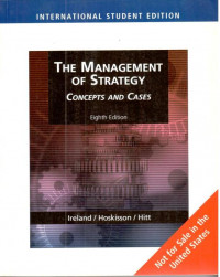 Image of The management of streategy : concepts and cases