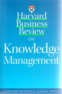Image of Harvard Business Review on Knowledge Management