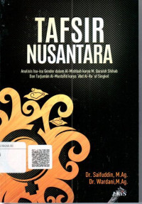 Image of Tafsir Nusantara : analisis isu-isu gender dalam al-mishbah karya M. Quraish Shihab