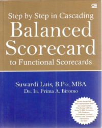 Image of Step by step in cascading balanced scorecard to function scorecards