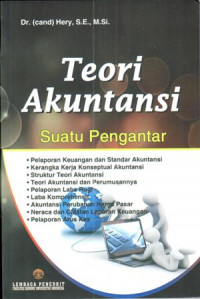 Image of Teori Akuntansi : suatu pengantar