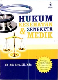 Image of Hukum Kesehatan & Sengketa Medik