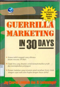 Image of Guerrilla marketiong In 30 Days