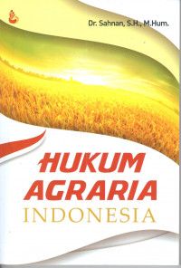 Image of Hukum agraria Indonesia