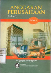 Image of Anggaran perusahaan  /  Gunawan Adisaputro, Marwan Asri