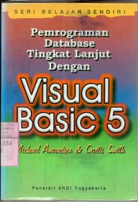 Image of Pemrograman database tingkat lanjut dengan visual basic 5 : Michael Amundsen, Curtis Smith