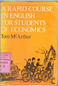 Image of a Rapid course in english for students of economics / Tom McArthur