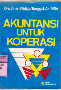 Image of Akuntansi untuk koperasi : Amin Widjaja Tunggal