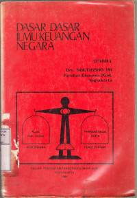 Image of Dasar-dasar ilmu keuangan negara