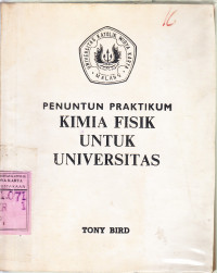Image of Penuntun praktikum kimia fisik untuk universitas