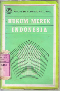 Image of Hukum merek Indonesia / Sudargo Gautama