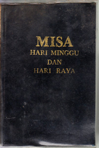Image of Misa hari minggu dan hari raya : masa biasa II / Al. Wahjasudibja