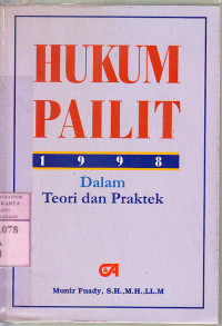 Image of Hukum pailit 1998 dalam teori dan praktek : Munir Fuady
