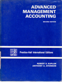 Image of Advanced management accounting : Robert S. Kaplan, Anthony A. Atkinson