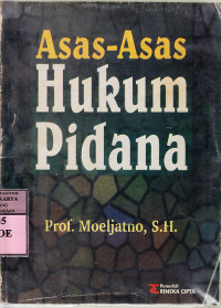 Image of Asas-asas hukum pidana / Moeljatno