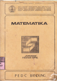 Image of Matematika jurusan sipil / PEDC