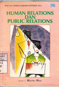 Image of Human relations dan public relations / Onong Uchjana Effendy