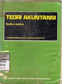 Image of Teori akuntansi : Theodorus M.Tuanakotta