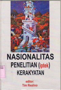 Image of Nasionalitas penelitian (iptek) kerakyatan / Tim Realino