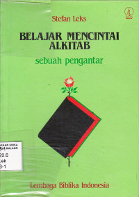 Image of Belajar mencintai Alkitab (sebuah pengantar)