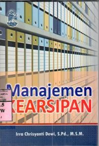 Image of Manajemen kearsipan : Irra Chrisyanti Dewi