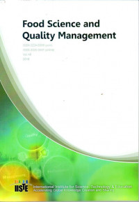 Image of Food Science and Quality Management