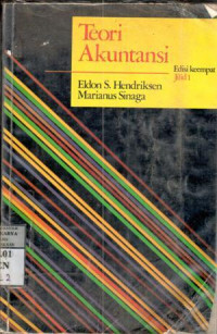 Image of Teori akuntansi : Eldon S. Hendriksen; ed.Marianus Sinaga