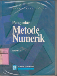 Image of Pengantar metode numerik : Suryadi HS.