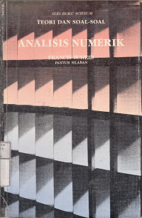 Image of Teori dan soal-soal : Analisis numerik  /  Francis Scheid,; terj.Pantur Silaban