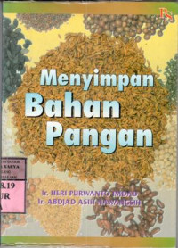 Image of Menyimpan bahan pangan : Heri Purwanto Imdad, Abdjad Asih Nawangsih