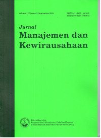 Image of Jurnal manajemen dan kewirausahaan