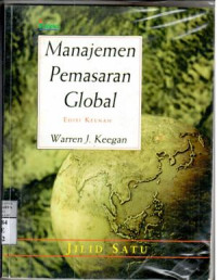 Image of Manajemen pemasaran global : Warren J. Keegan; terj.Alexander Sindoro