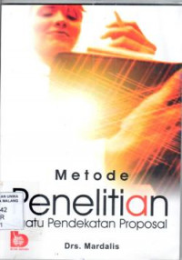 Image of Metode penelitian : suatu pendekatan proposal