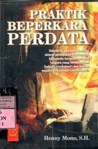 Image of Praktik beperkara perdata : Henny Mono