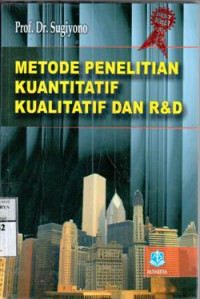 Image of Metode penelitian kuantitatif kualitatif dan r and d