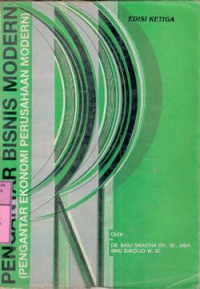 Image of Pengantar bisnis modern : Basu Swastha