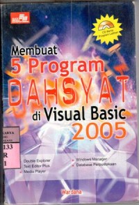 Image of Membuat 5 program dahsyat di visual basic 2005