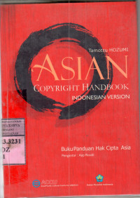 Image of Asian copyright handbook Indonesian version : buku panduan hak cipta asia