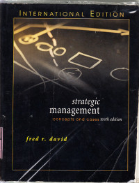 Image of Strategic management : consepts and Cases